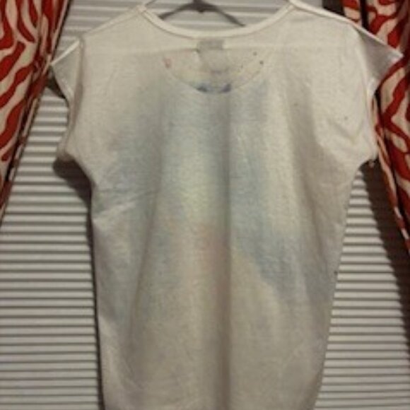 Watercolr Horse T-shirt, white background, Size small - Picture 6 of 6